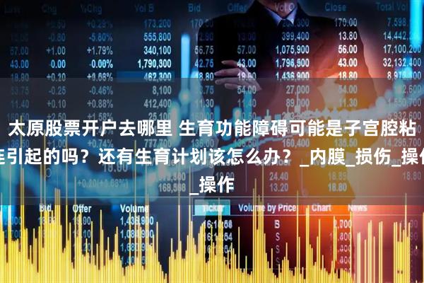 太原股票开户去哪里 生育功能障碍可能是子宫腔粘连引起的吗？还有生育计划该怎么办？_内膜_损伤_操作